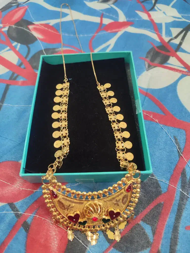 طلا گردنبد ماهک معجر نونو|جواهرات|میناب, |دیوار