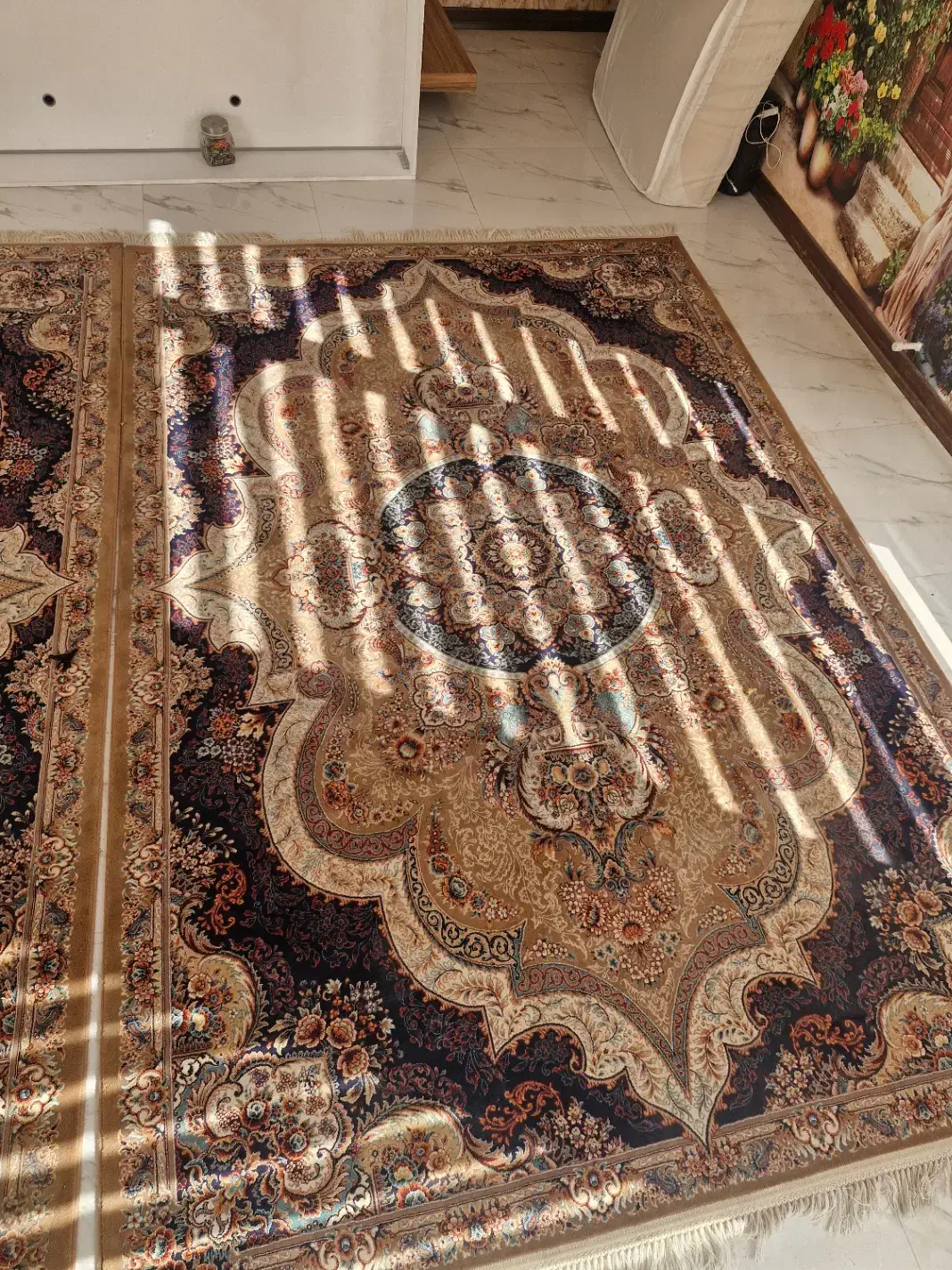 فرش ۶ متری ۷۰۰ شانه در حد نو|فرش|کرج, کمالشهر|دیوار