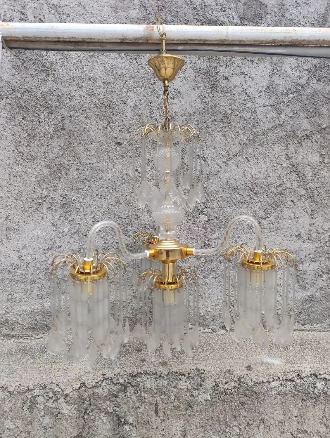 لوستر|لوستر و چراغ آویز|آق قلا, |دیوار