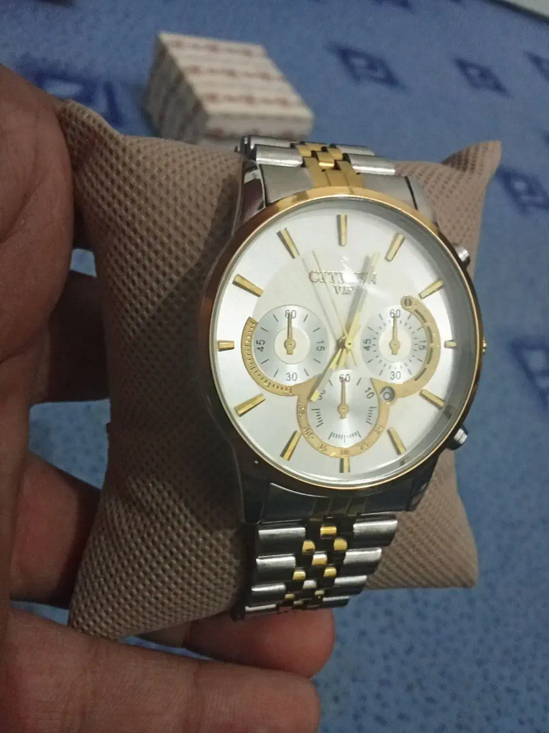 ساعت سیتیزنVIP اصل ژاپنی سه موتوره ضد آب شبنما|ساعت|ایذه, |دیوار