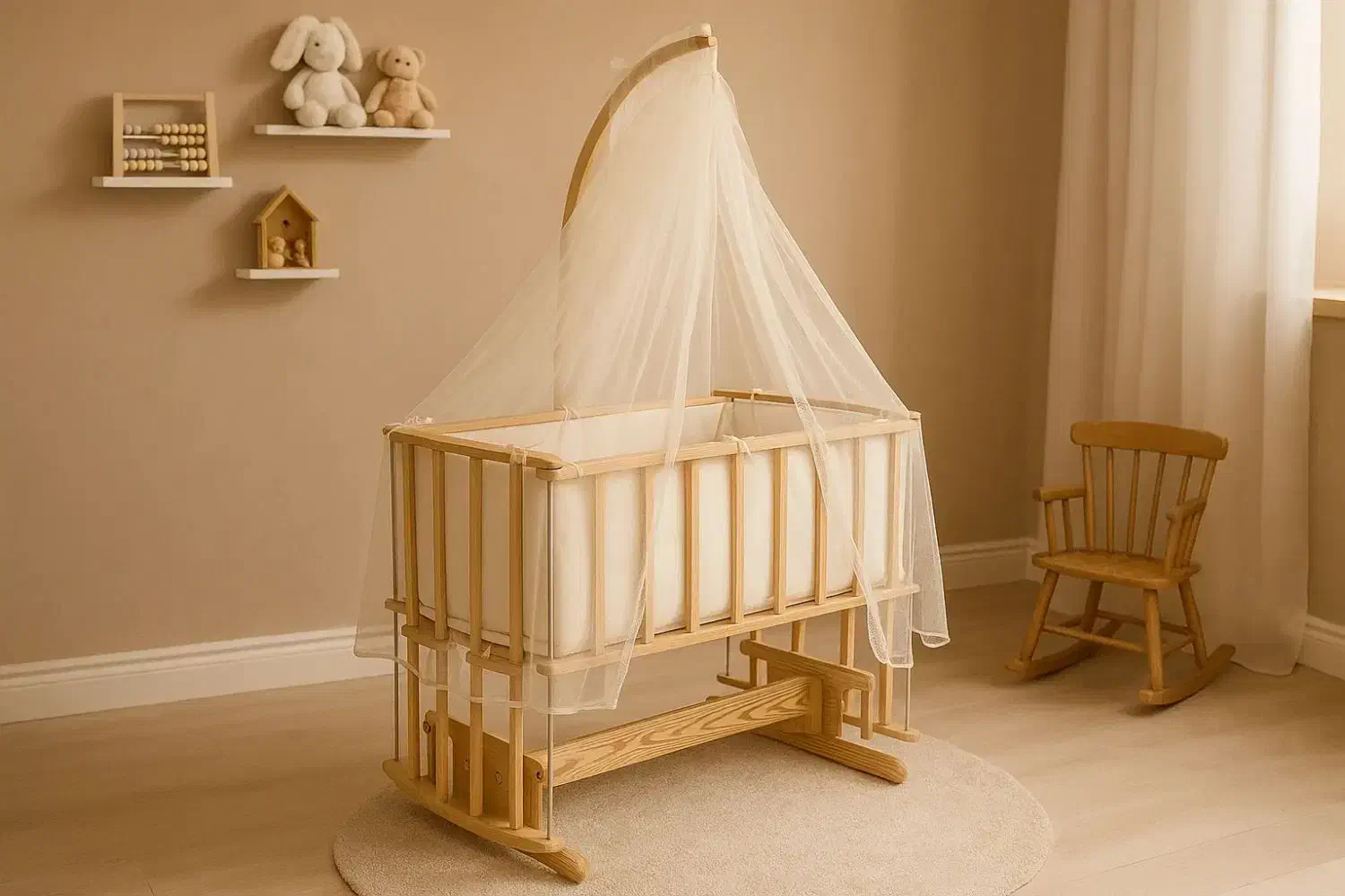 تخت کنار مادر|تخت و صندلی بچه|قیامدشت - خاورشهر, |دیوار