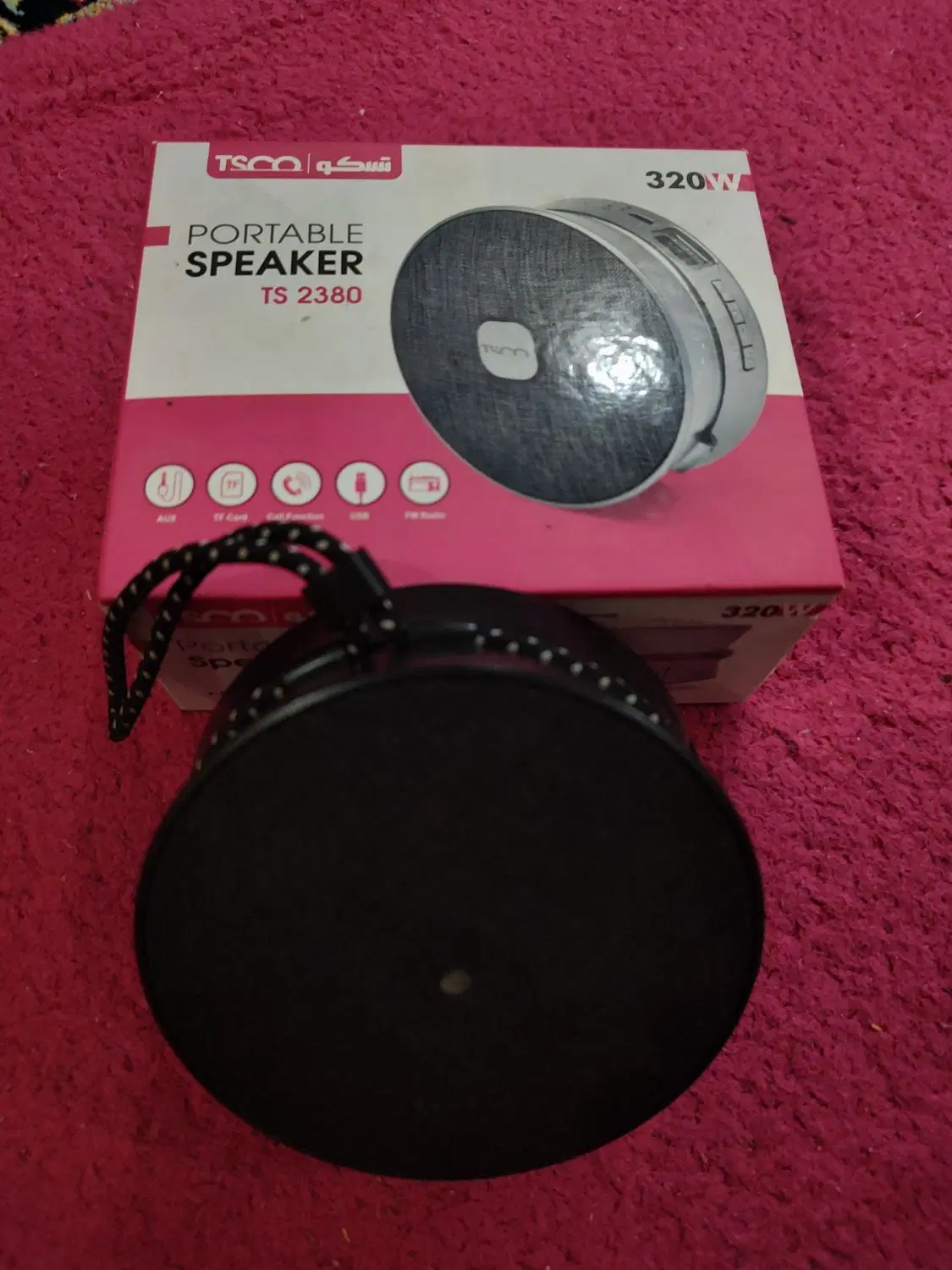 اسپیکر تسکو مدل TS-2380|پخشکننده همراه|تهران, فلسطین (میدان انقلاب)|دیوار
