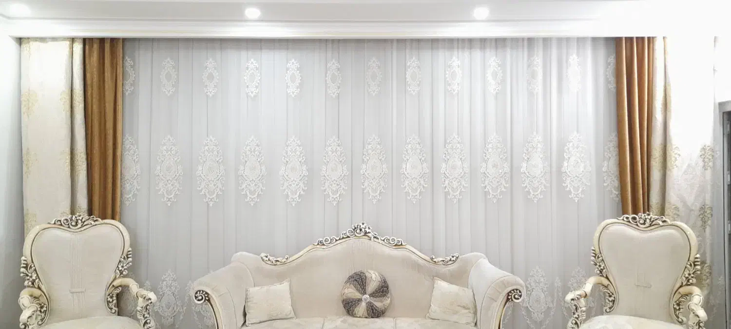 پرده سالن سالم|پرده، رانر، رومیزی|قم, شهدا|دیوار