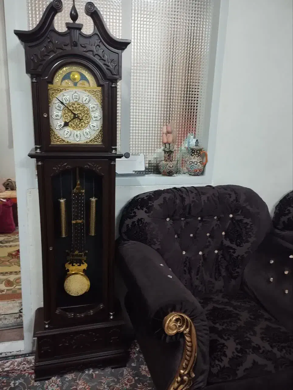 ساعت ایستاده در حد نو|ساعت دیواری و تزئینی|یزد, |دیوار