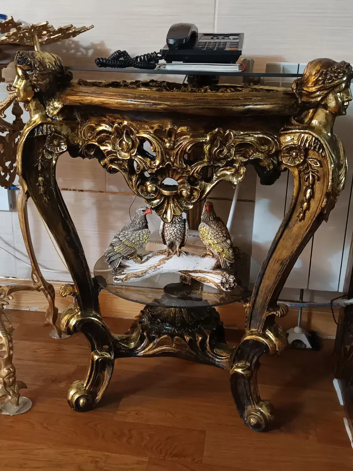 میز تلفن و خاطره پلی استر شیک و نو|میز تلفن|کرمان, |دیوار