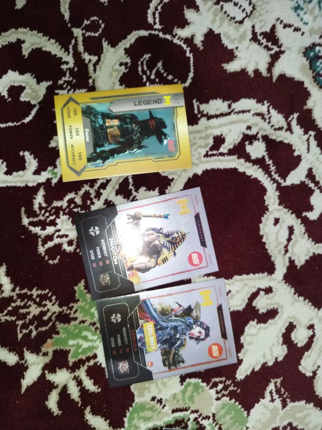 تعدادی کارت کالاف دیوتی برند دیوتی|کنسول، بازی ویدئویی و آنلاین|شیراز, شیخ علی چوپان|دیوار