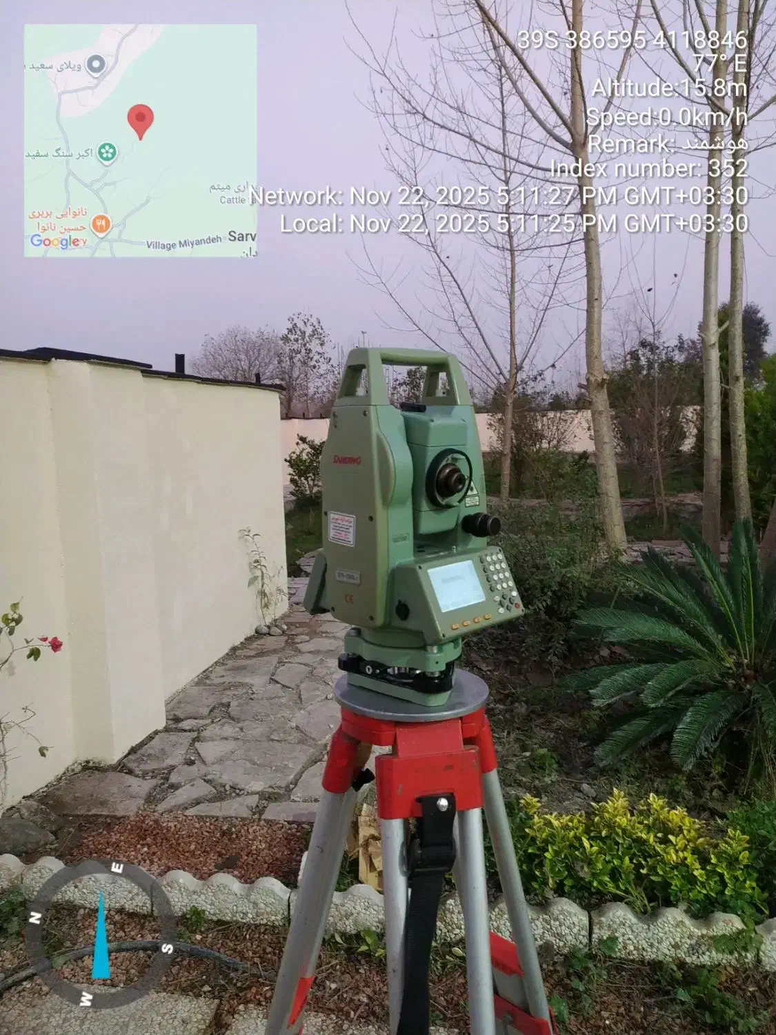 دوربین نقشه برداری سندینگ|ابزارآلات|سنگر, |دیوار