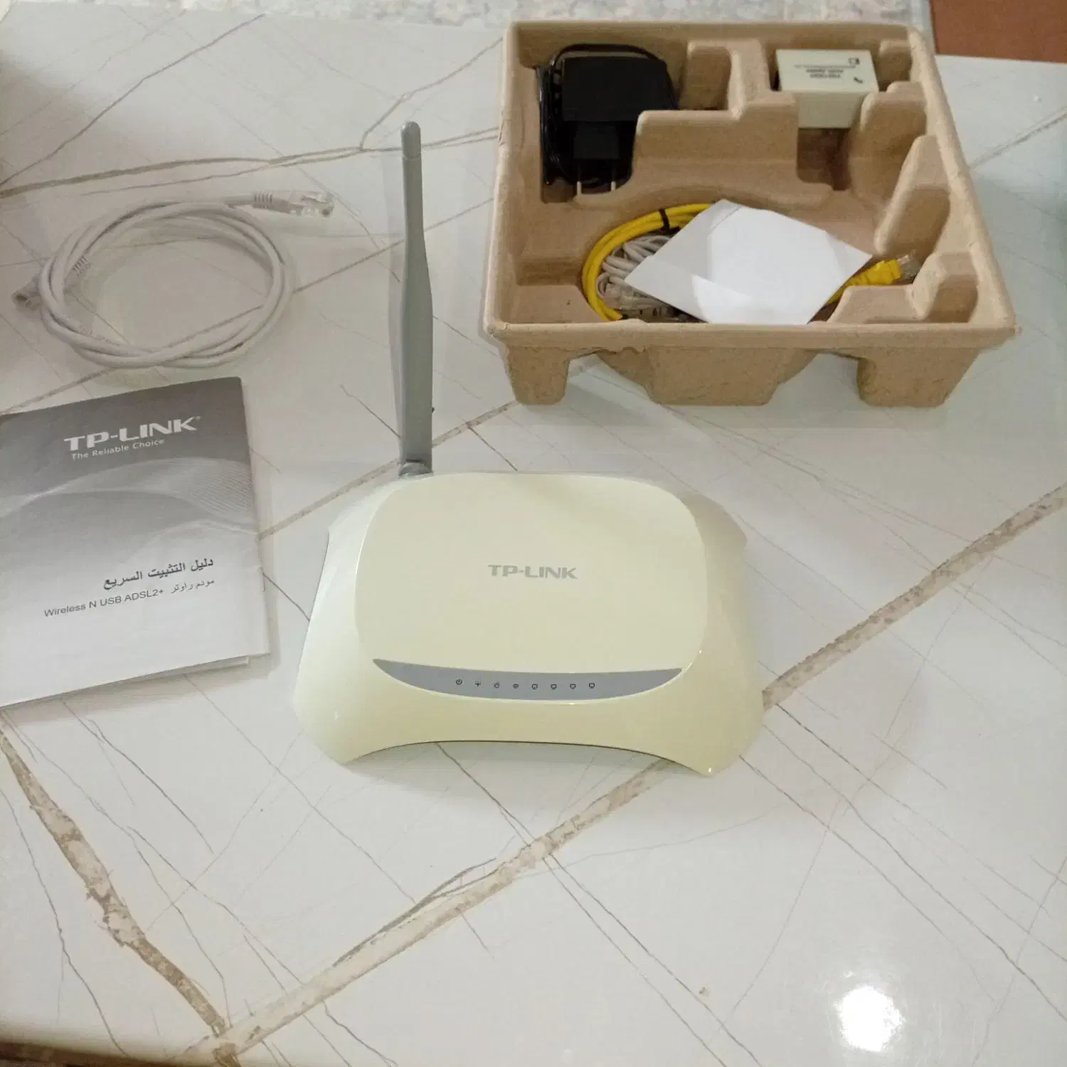 یک عدد موس ومودم|مودم و تجهیزات شبکه|الوند, |دیوار