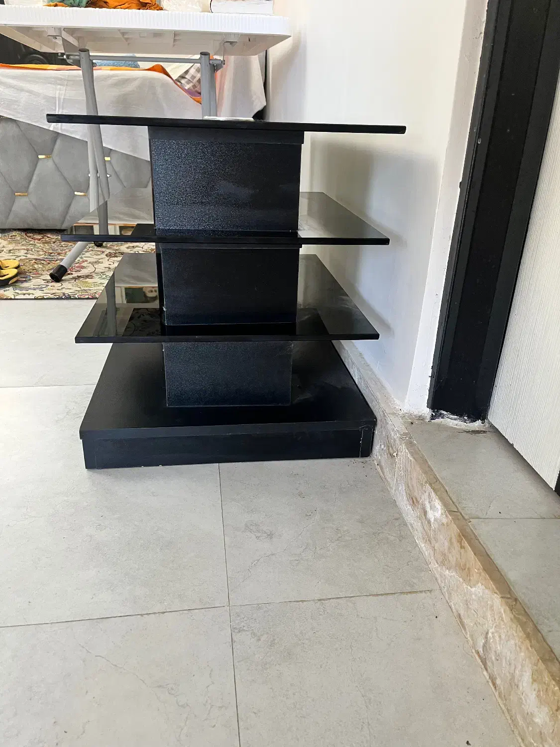 میز تلویزیون شیشه ای|میز تلویزیون|رشت, شهرک قدس|دیوار