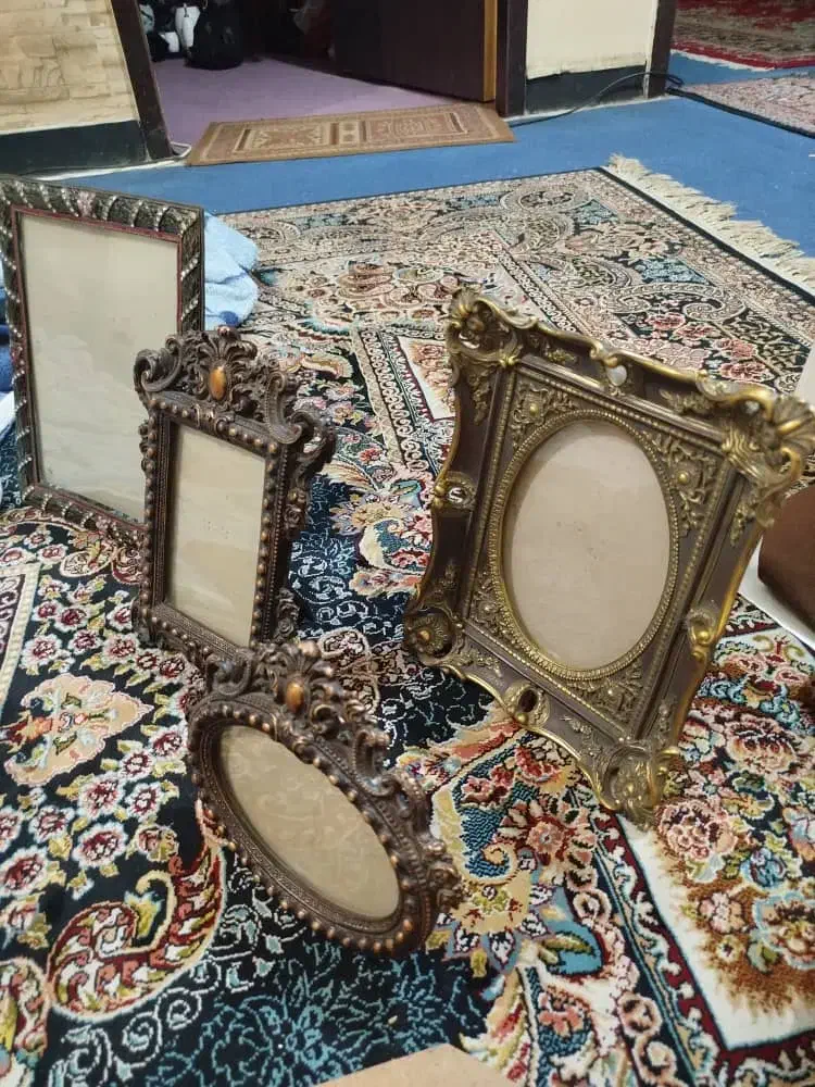 تعدادی قاب عکس آنتیک ایتالیایی وجا ادویه ای چینی|تابلو، نقاشی، عکس|اهواز, نادری|دیوار