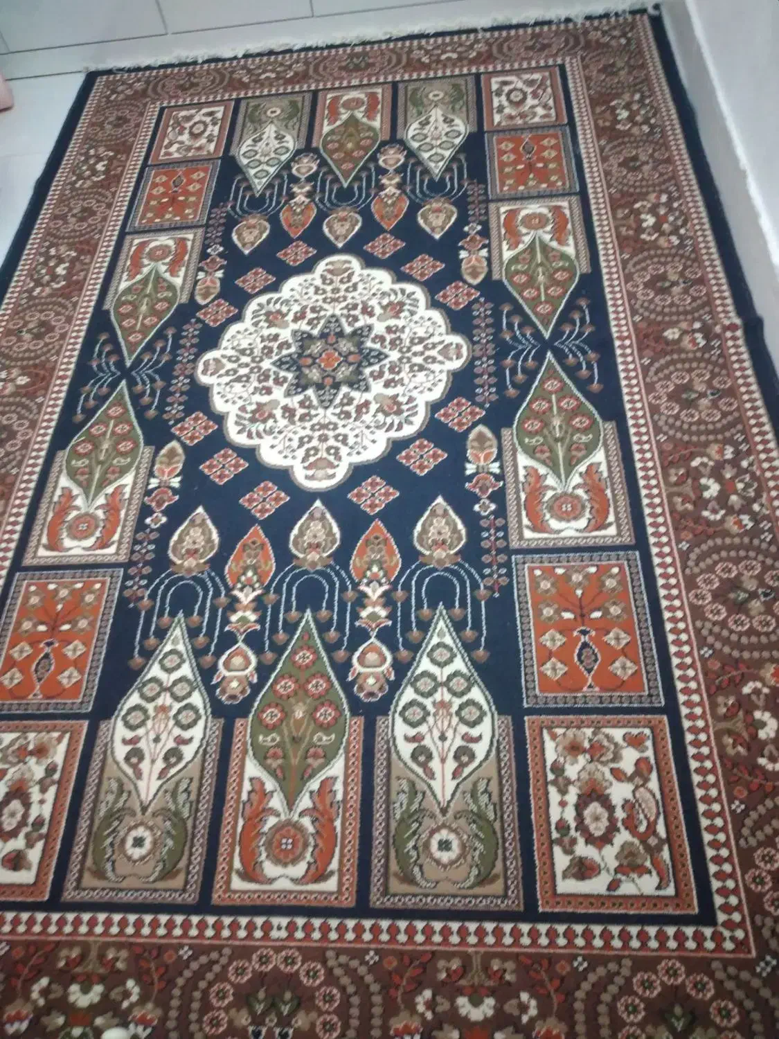 گلیم دو درسه|گلیم، جاجیم، گبه|چناران, |دیوار