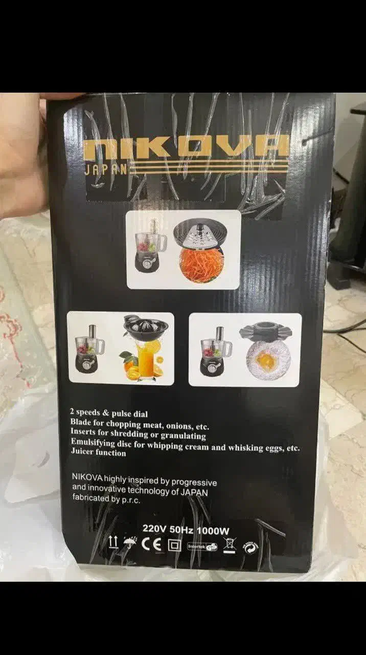 غذاساز۱۰کاره نیکوNFO-907 l وپلوپز برقی میگل Grc870|خردکن، آسیاب، غذاساز|شاندیز, |دیوار