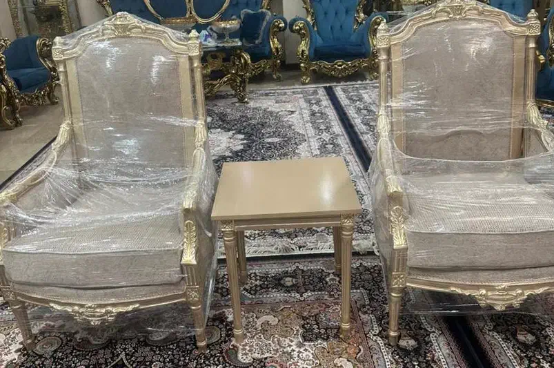مبل استیل مدل تاج|مبلمان خانگی و میز عسلی|تهران, تهرانپارس جنوبی|دیوار