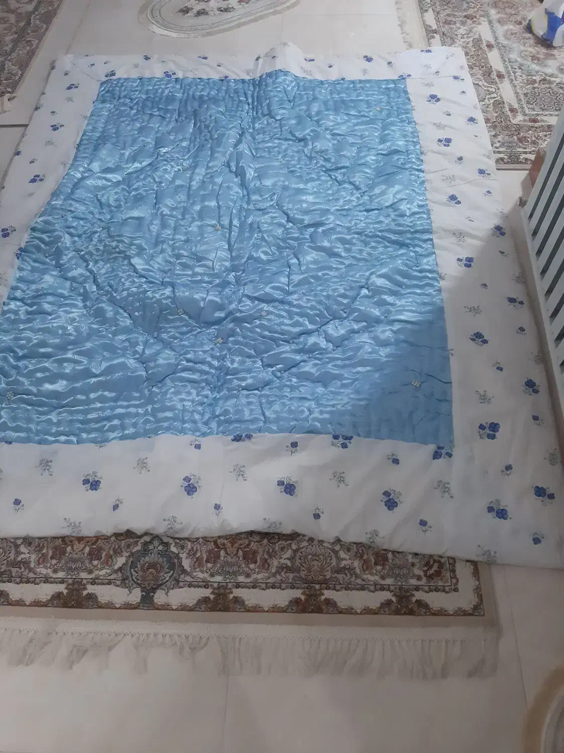 تشک پشم گوسفندی دونفر|رختخواب، بالش، پتو|ماهدشت, |دیوار