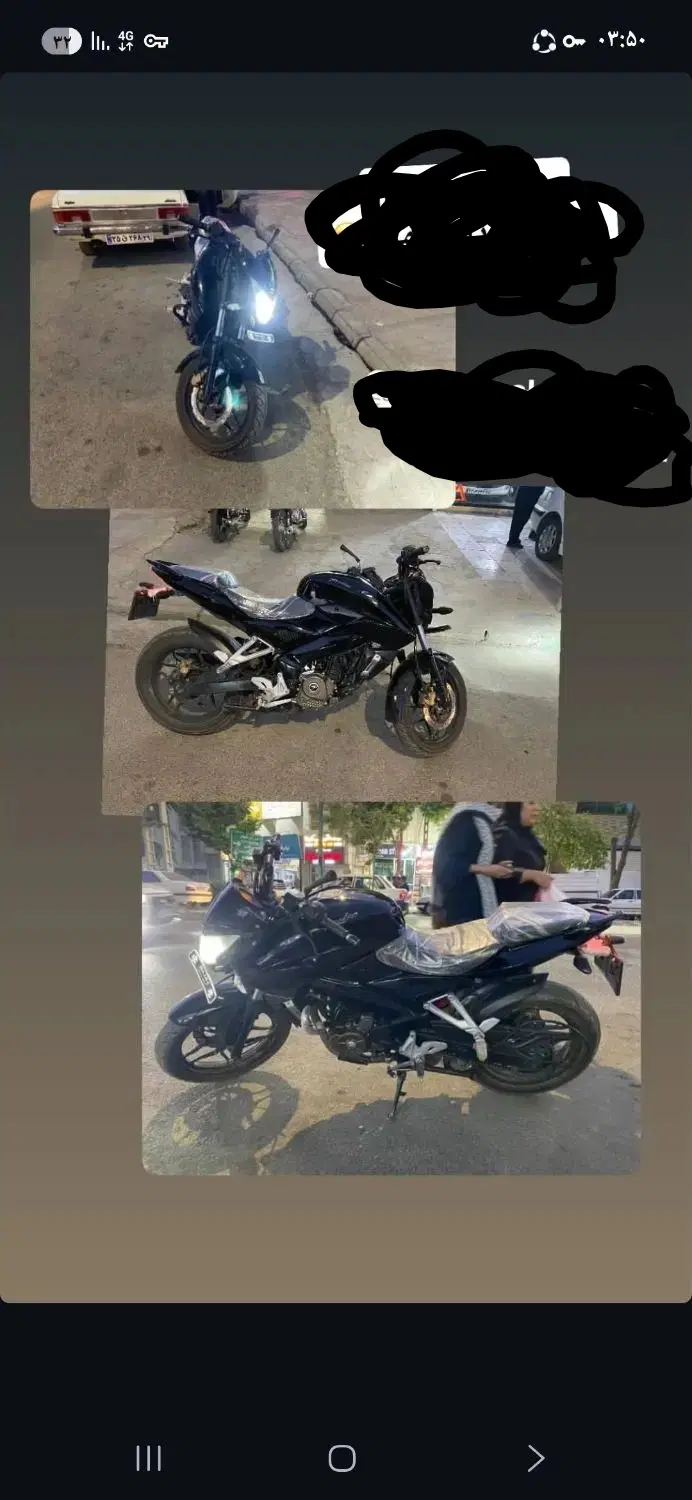 ns200cc|موتورسیکلت|سنقر, |دیوار