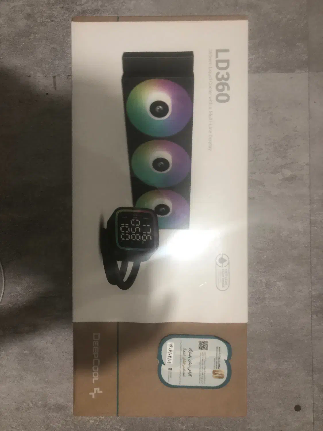 واتر کولینگ دیپکول ld 360|قطعات و لوازم جانبی رایانه|کرج, باغستان|دیوار