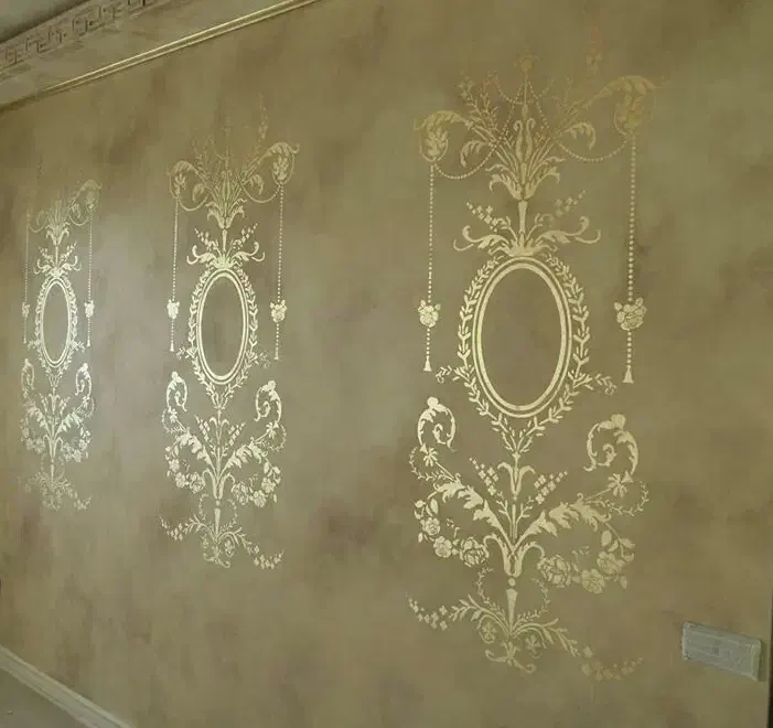 نقاشی ساختمان و نما با دستگاه|خدمات پیشه و مهارت|رامسر, |دیوار