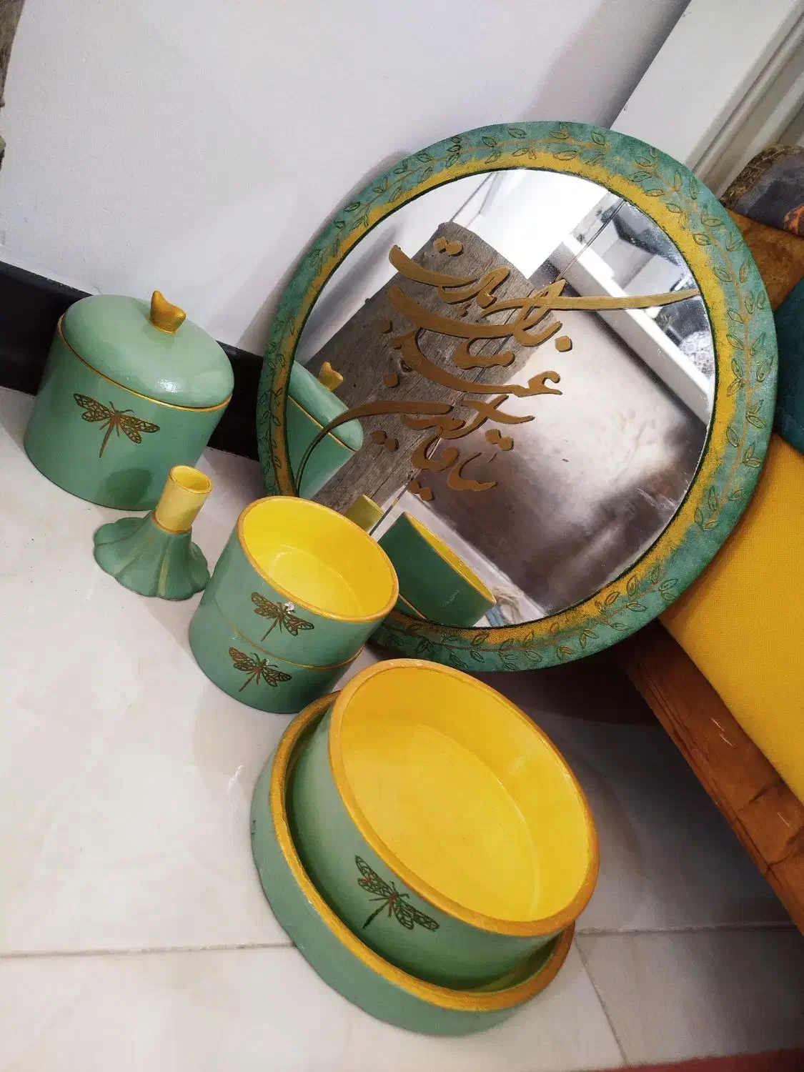 ظروف سرامیکی ،جاشمعی.دیوارکوب،مگنت|صنایع دستی و سایر لوازم تزئینی|شیراز, میانرود|دیوار