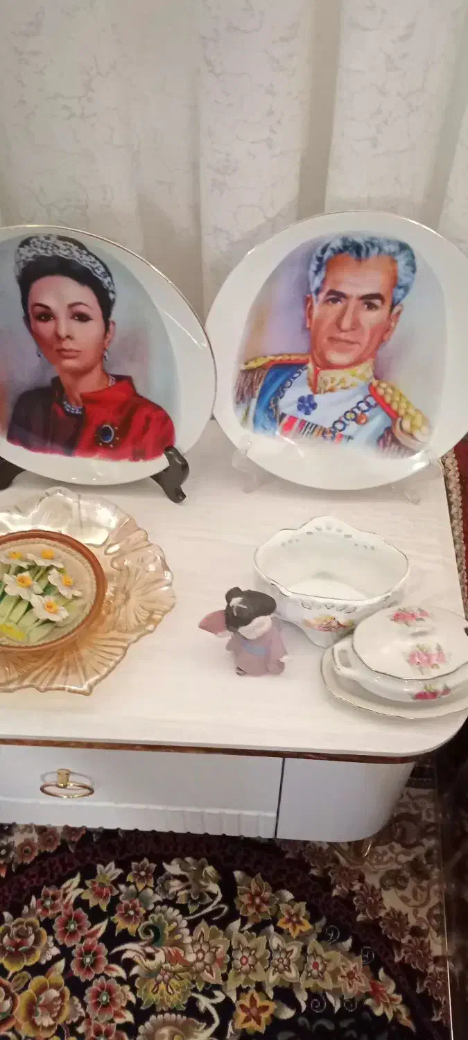 ظروف قدیمی|ظروف سرو و پذیرایی|قم, شهرک امام حسین|دیوار