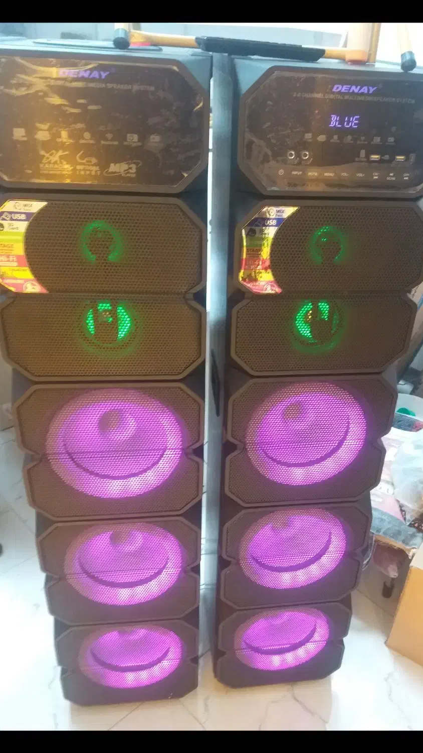 دوعدد باند نو|سیستم صوتی خانگی|چهاربرج, |دیوار