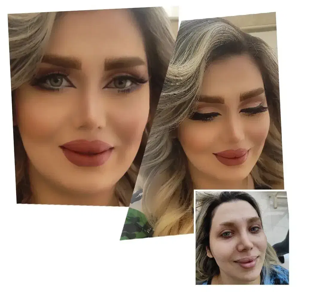 تخفیف میکاپ شینیون دکلره مش فیبروز|خدمات آرایشگری و زیبایی|اردبیل, |دیوار