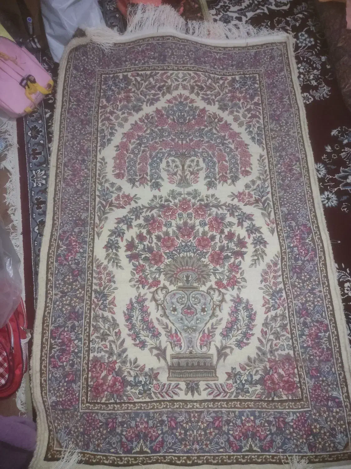 دو عدد قالیچه 1×۲ دست بافت|فرش|رفسنجان, |دیوار