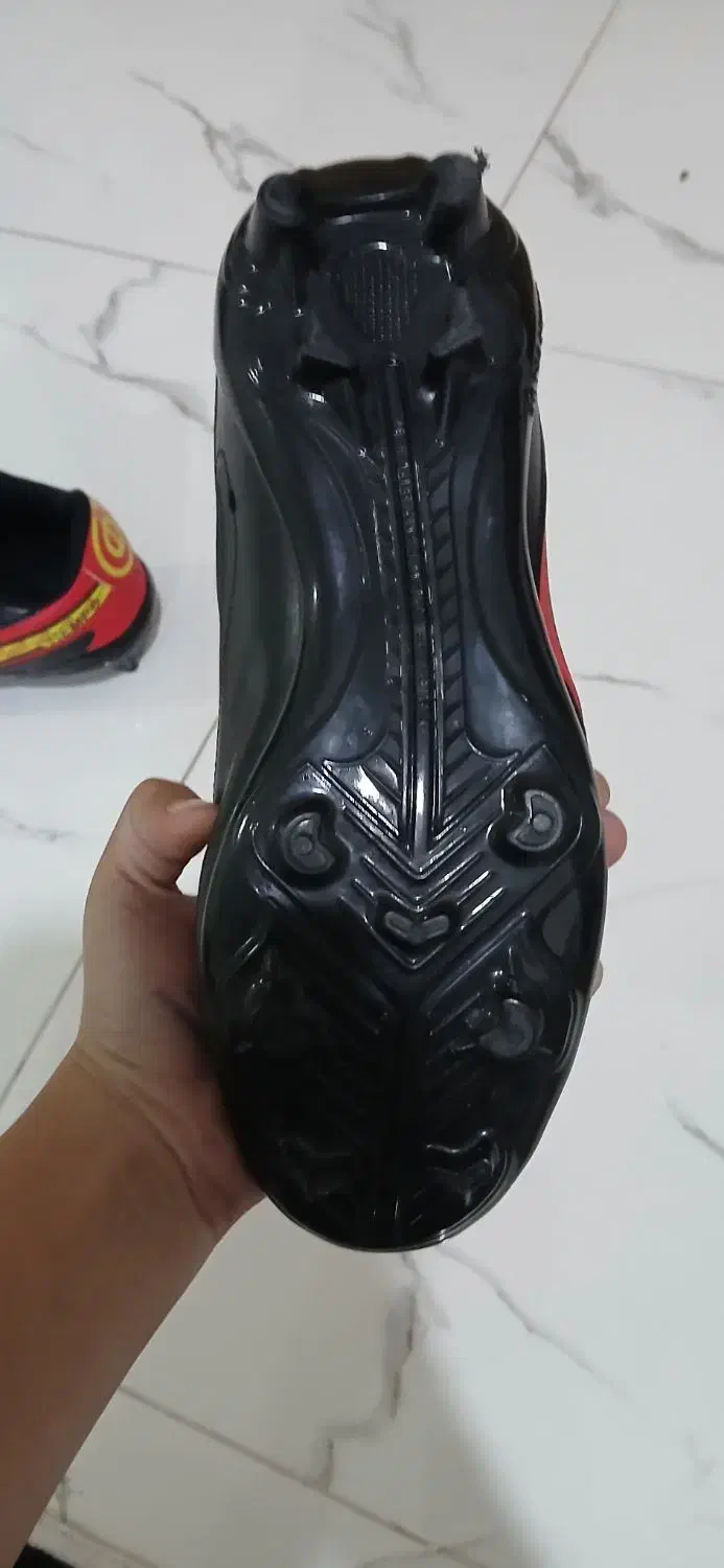 کفش فوتبال چمن تنپو ایکس|تجهیزات ورزشی|اردبیل, |دیوار