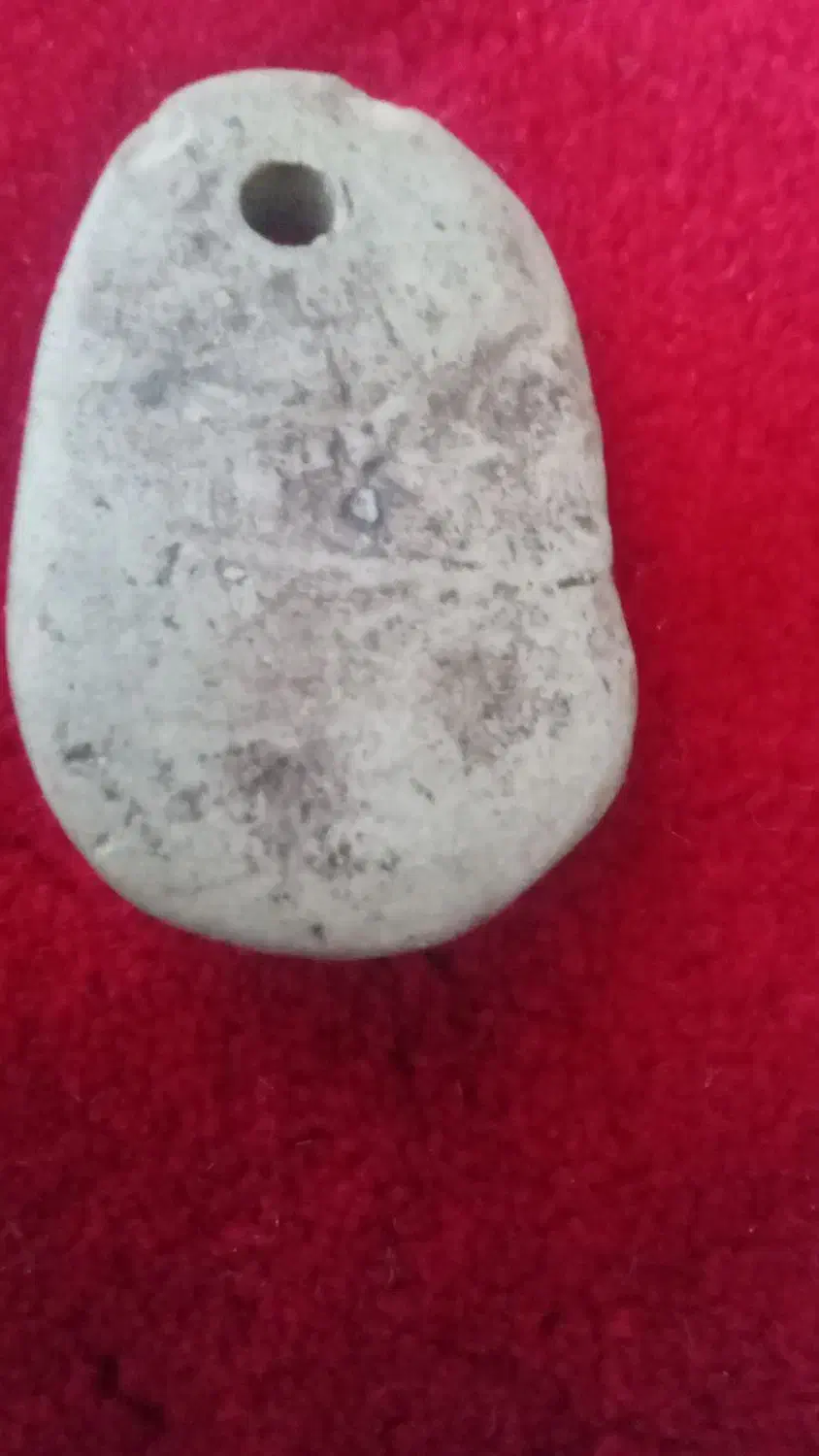 سنگ گردنبند ، باستانیعتیقه|کلکسیون اشیاء عتیقه|مشهد, فاطمیه|دیوار