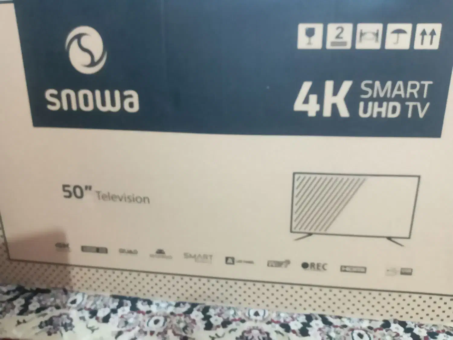 تلویزیون ۵۰ اینچ اسنوا|تلویزیون و پروژکتور|ایلام, |دیوار