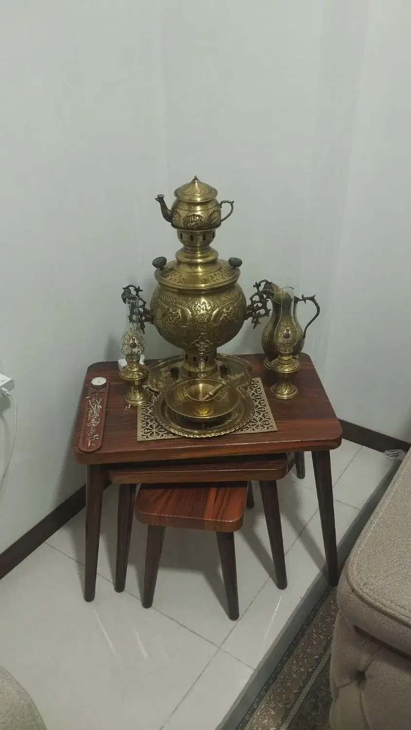 مبل ۸نفره تختخواب شو|مبلمان خانگی و میز عسلی|پاکدشت, شهرک امام رضا|دیوار