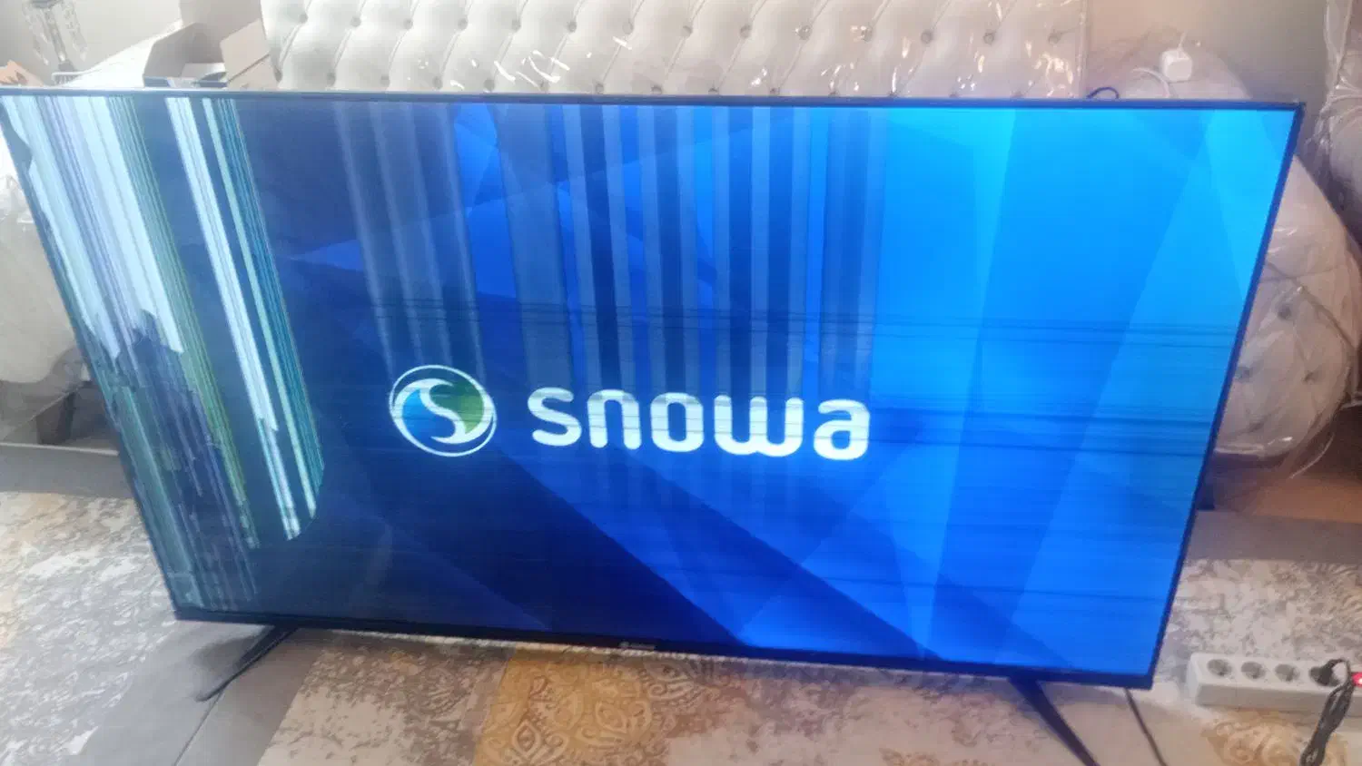 تلویزیون 65 اینچ   اندرویداسنوا نیاز به تعمیر|تلویزیون و پروژکتور|ری, هاشم‌آباد|دیوار