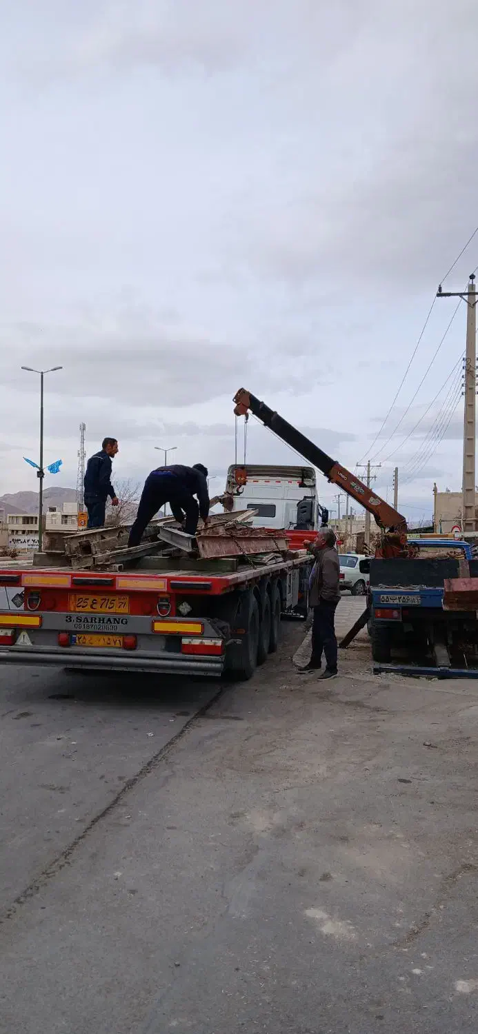 جرثقیل امداد خودرو یدک کش|خدمات حمل و نقل|بروجن, |دیوار