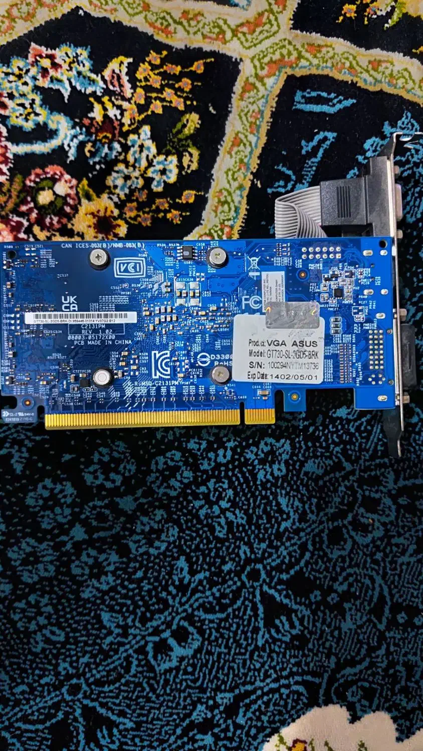 کارت گرافیک ASUS 2GB GT730 DDR4|قطعات و لوازم جانبی رایانه|بهارستان, |دیوار