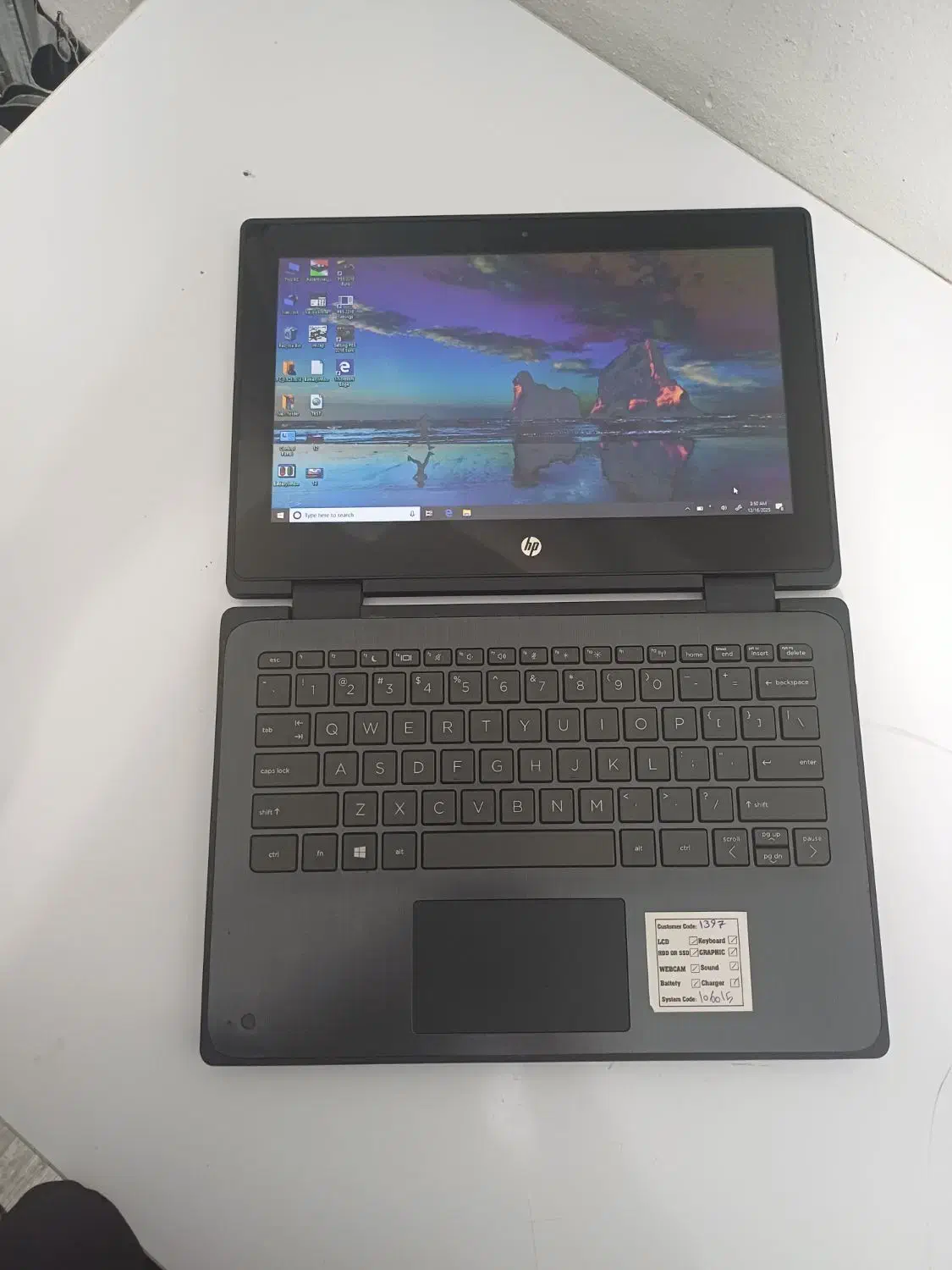 لپ تاپ اچ پی لمسی i5 نسل 10|رایانه همراه|شیراز, زند|دیوار