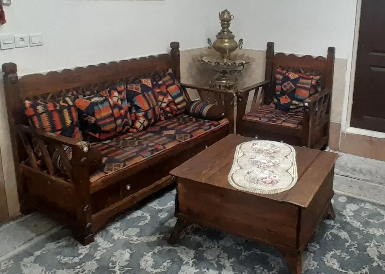 مبل ۷نفره سنتی بسیارزیبا سفارشی ساز|مبلمان خانگی و میز عسلی|ورامین, ورامین|دیوار