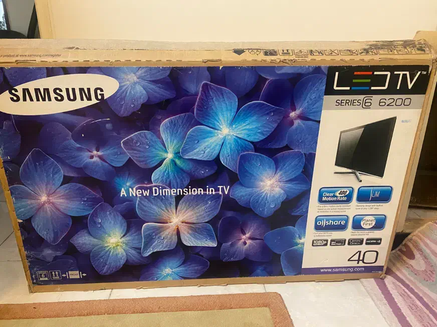 تلویزیون ال ای دی ۴۰ سامسونگ|تلویزیون و پروژکتور|تهران, ارجمندی راد|دیوار
