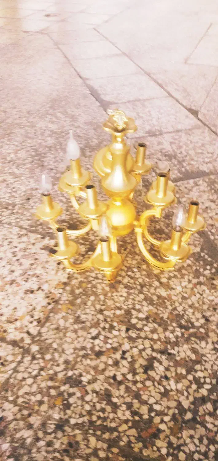 لوستر|لوستر و چراغ آویز|شیراز, تندگویان|دیوار