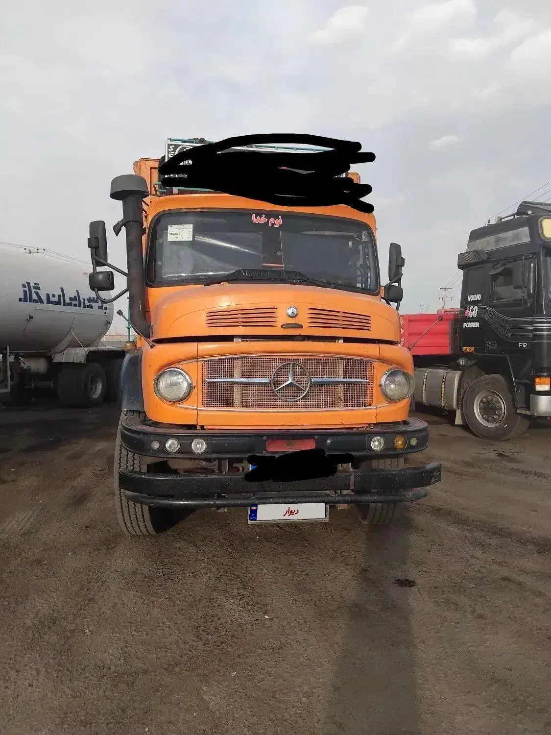 بنز تک باری تک برگ سند ۹۵برج ۱۱پیام پاسخگو نیستم|خودرو سنگین|کرمان, |دیوار