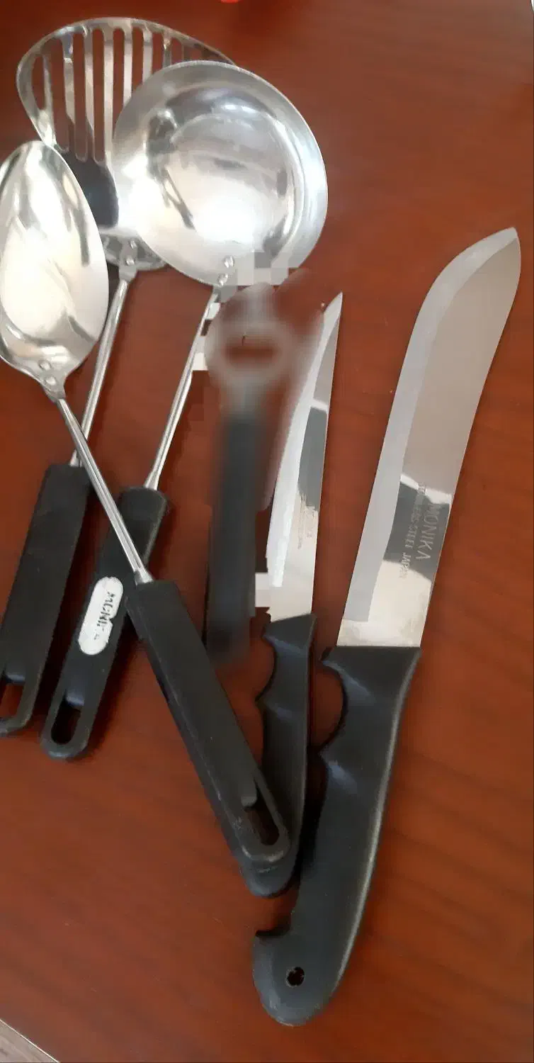 کفگیر ملاقه و چاقو|ظروف پخت‌وپز|تهران, تهرانپارس جنوبی|دیوار