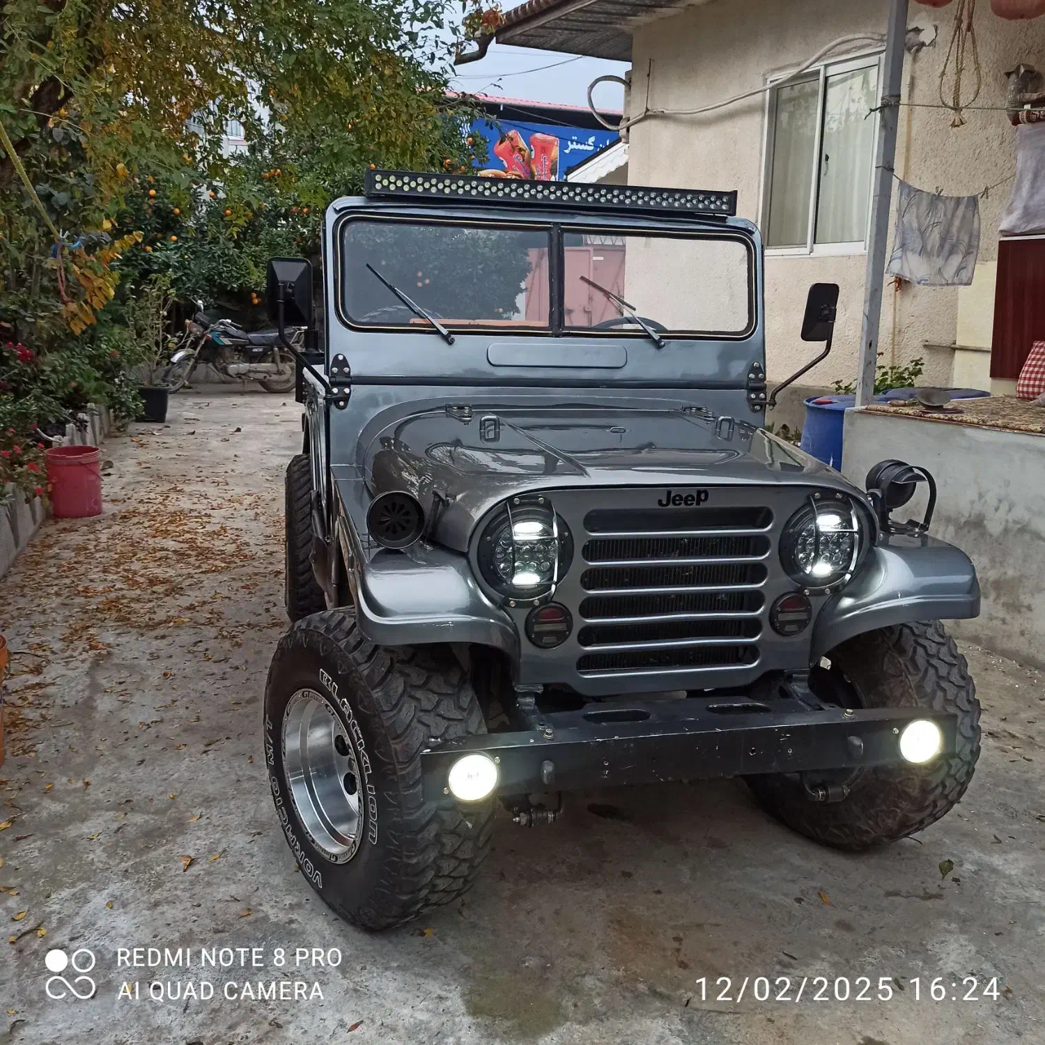 جیپ کاام موتور فابریک بدون پوسیدگی|خودرو سواری و وانت|کتالم و سادات شهر, |دیوار