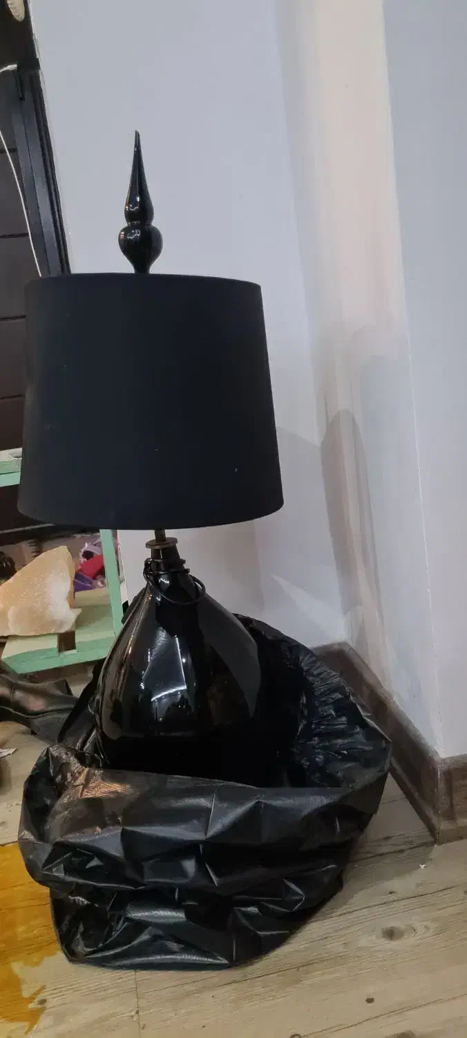 آباژور مشکی دو مدل|چراغ خواب و آباژور|تهران, مرادآباد|دیوار