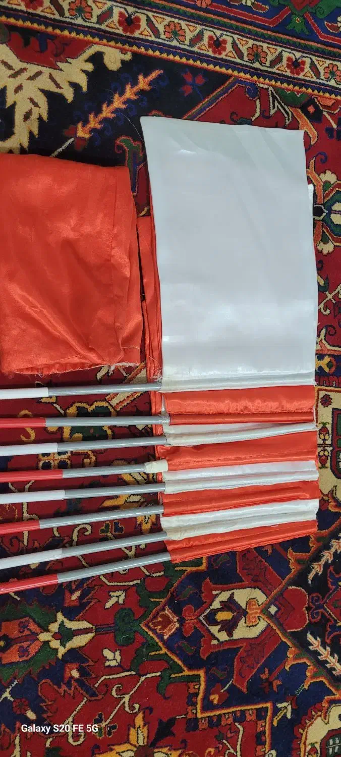 پرچم داوری کیوکوشین کاراته|تجهیزات ورزشی|هشتگرد, شهرک گلها|دیوار