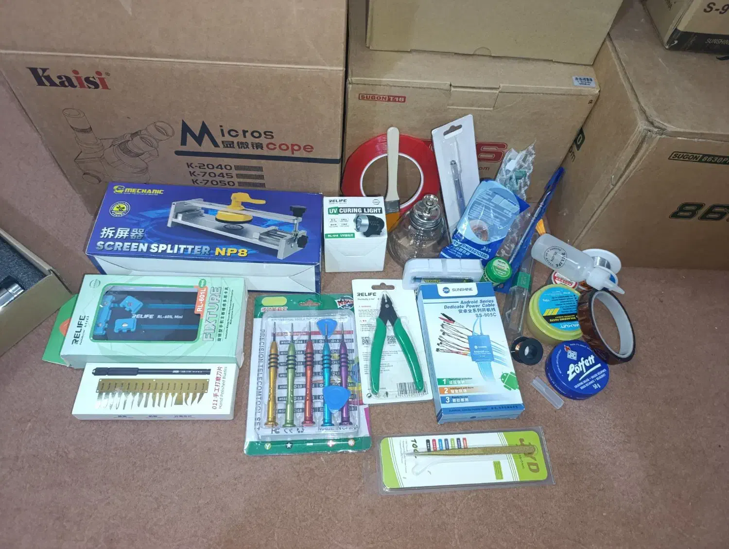 لوازم تعمیرات موبایل نو|لوازم جانبی موبایل و تبلت|شهرضا, |دیوار