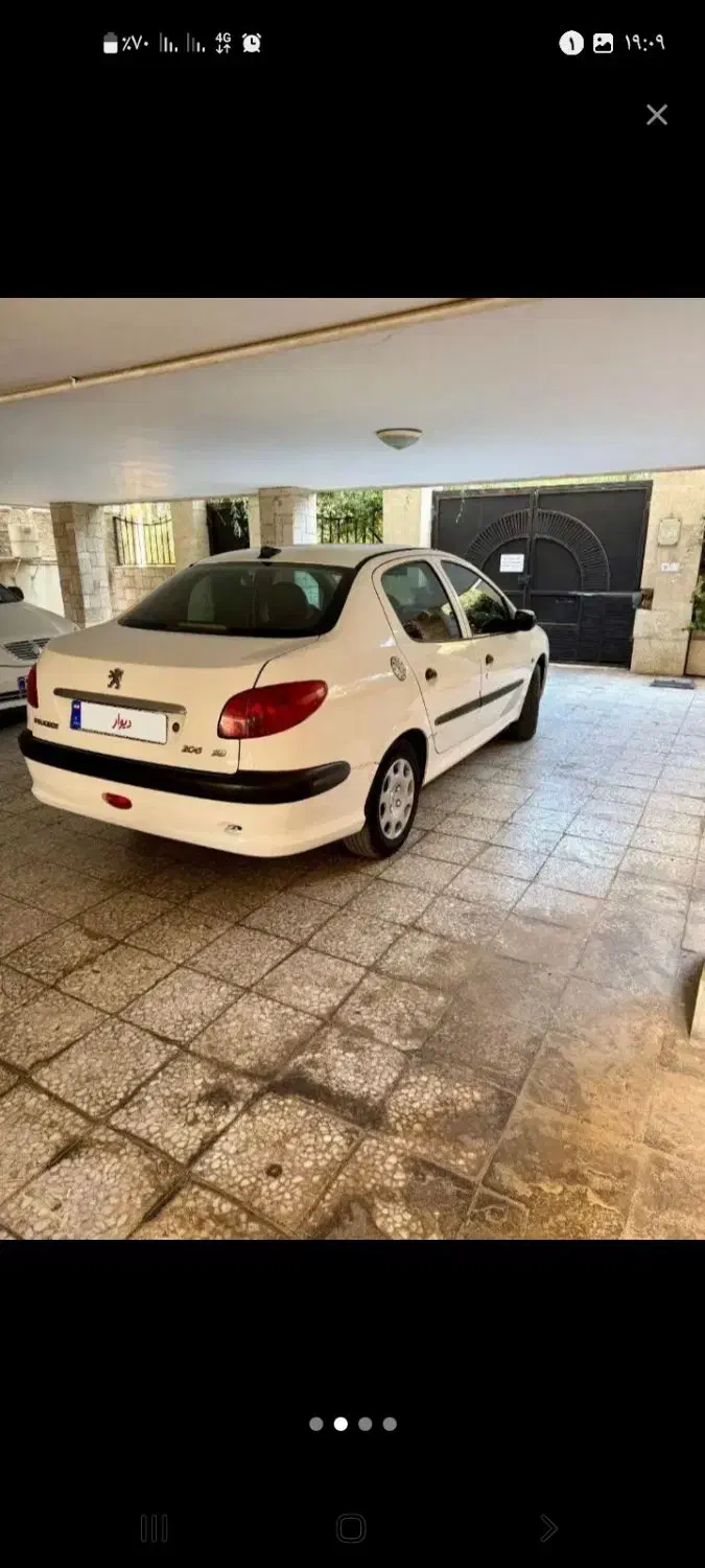 206 sd مدل ۹۳|خودرو سواری و وانت|صفادشت, |دیوار