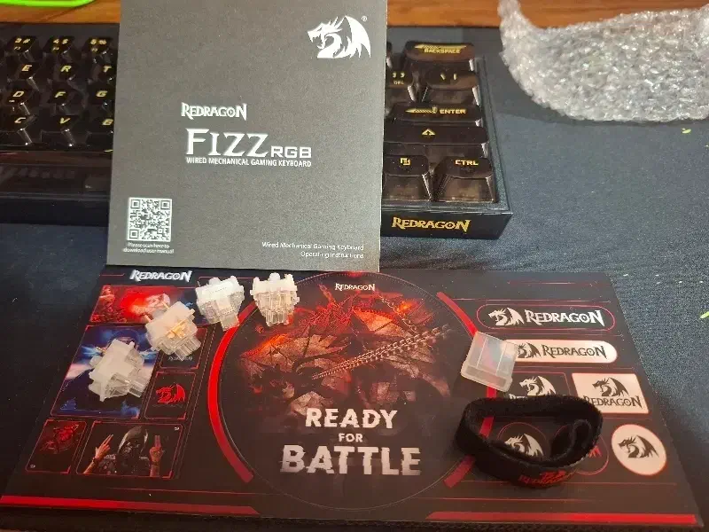کیبورد گیمینگ Redragon Fizz K617|قطعات و لوازم جانبی رایانه|تهران, اباذر|دیوار