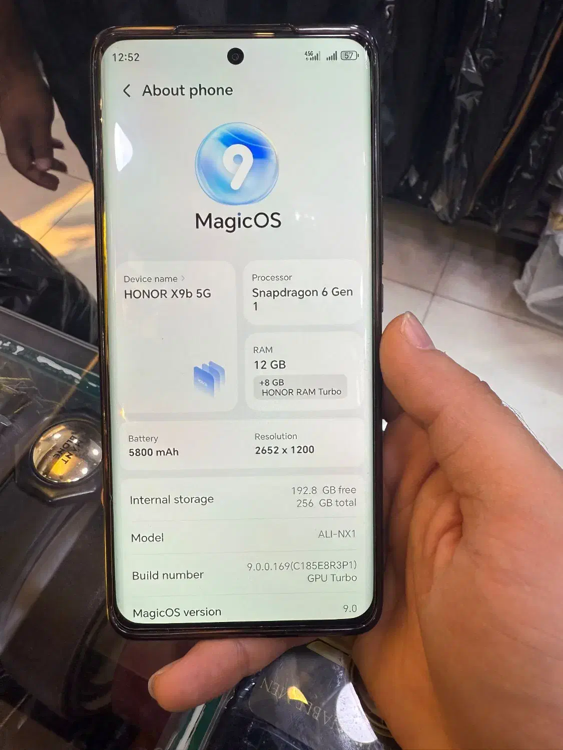 گوشی‌ آنر x9b 5G|موبایل|شیراز, ارم|دیوار