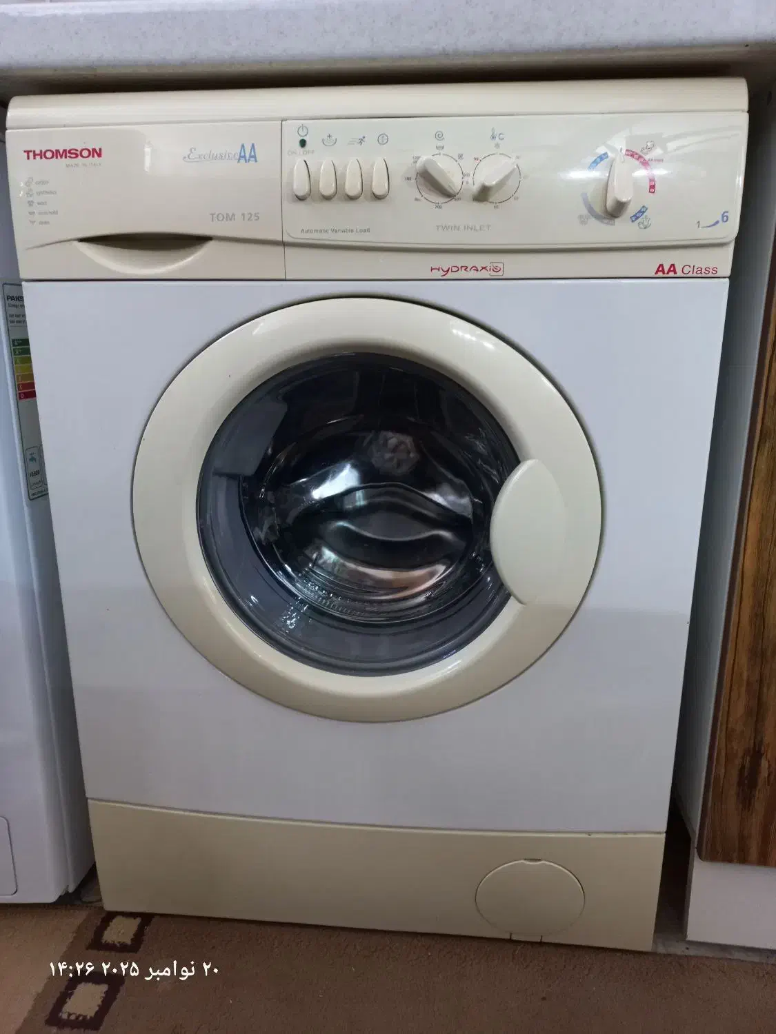 ماشین لباسشویی تامسون ایتالیایی|ماشین لباسشویی و خشککن لباس|یزد, |دیوار