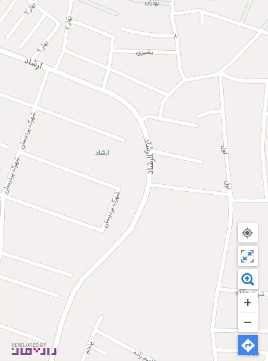 یک قطعه زمین ۸۳۰ متری بر اصلی ارشاد بلوار انصاری|فروش زمین و ملک کلنگی|رشت, شهرک پردیسان|دیوار