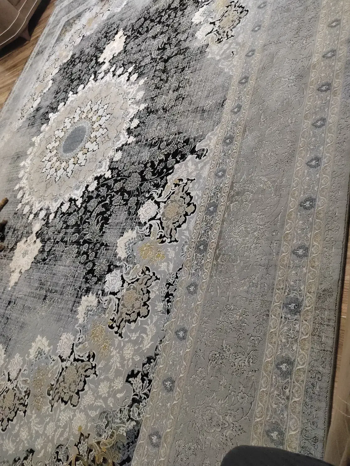 فرش ماشینی وینتج12متری 1200شانه اکرولیک|فرش|گرمی, |دیوار