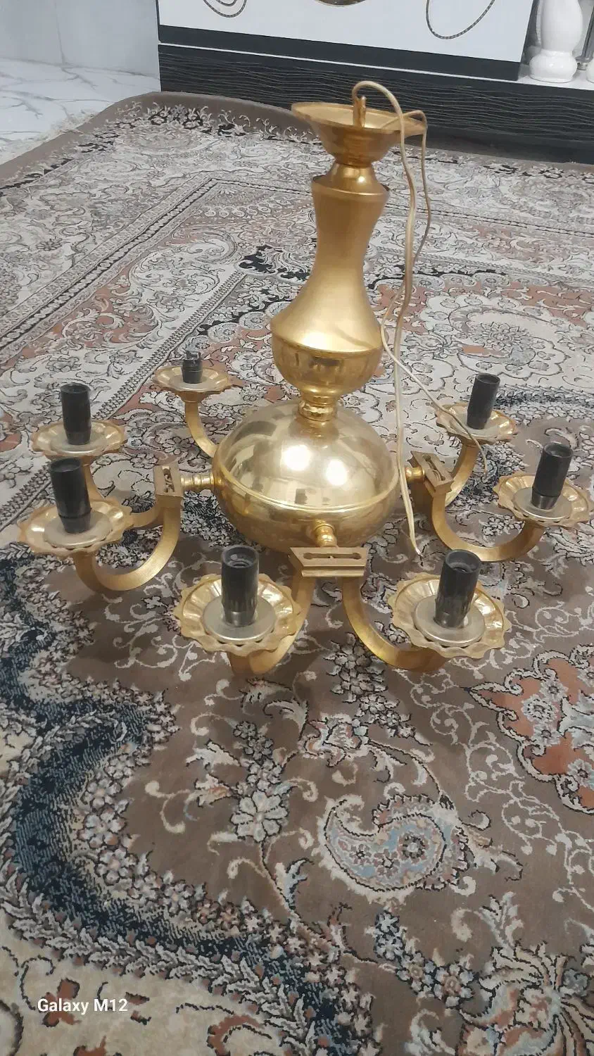 لوستر  ۸شاخه|لوستر و چراغ آویز|خمینی‌شهر, |دیوار